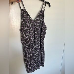 Francesca’s purple floral romper